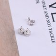 thumbnail image 3 of 2pcs Sterling Silver Gold-plated Magnetic Clasp and Spring Ring Clasp Magnetic Fastener Connection Clasp for DIY Handmade Accessories Jewelry Necklace Bracelet Anklets (Silver), 3 of 8