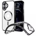 thumbnail image 1 of [PST] iPhone 16 Plus Case, Hybrid TPU Back Cover with Magnetic Wireless Charging (MagSafe Compatible), 1 of 4