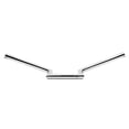 thumbnail image 4 of Krator Z Bars Guidons de Remplacement Custom Bobber Harley Triumph Chrome 1 Pouce Zee Zed Compatible avec Harley Davidson Road King Injection de Carburant, 4 of 5