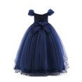 thumbnail image 2 of Robe Formelle pour Bébé Fille à Fleurs, Robe Tutu de Baptême/christening pour Tout-Petit, pour Fête, Mariage, Anniversaire, 2 of 4