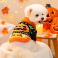 thumbnail image 2 of TIELUTT Halloween Pet Sweater for Dogs and Cats Warm Pet Clothes for Medium Dogs Boys Pet Clothes for Large Dogs Female Pet Clothes for Medium Dogs Summer Pet Clothes Rack Pet Clothes for Large Dogs, 2 of 4