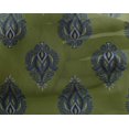 thumbnail image 4 of oneOone Georgette Viscose Fabric Leaves Block Fabric Prints By Yard 42 Inch Wide, 4 of 4