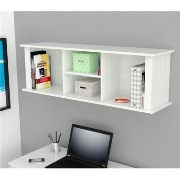 HomeRoots Bureau 249824 Hutch Mural - Mélamine & Bois Manufacturé