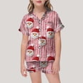 thumbnail image 2 of WEAIXIMIUNG Pajamas For Children Shirt And Pant Matching Set Sleepwear Set With Pockets For Christmas 2-3 Years, 2 of 4