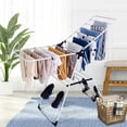 thumbnail image 3 of Costway Laundry Clothes Storage Drying Rack Portable Folding Dryer Hanger Heavy Duty, 3 of 10