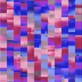 thumbnail image 1 of Ahgly Tapis d'Intérieur Lavable en Machine Carré Transitionnel Lilas Violet Riche, 7 Pieds Carré, 1 of 7