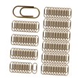 thumbnail image 1 of yuksok 100 Pieces Paper Clips Premium Metal Paperclips for Home Stationery Personal Bronze, 1 of 9