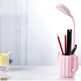 thumbnail image 4 of Yhmxh Desk Lamp Bedside Lamp Table Lamp Table Light Eye Protection Table Lamp Cactus Pen LED Table Lamp Charging Student Bedside Dormitory Reading Natural Table Lamp desk lamp, 4 of 5
