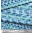thumbnail image 2 of Soimoi Rayon Fabric Plaid Check Print Fabric by The Yard 56 Inch Wide, 2 of 3