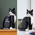 thumbnail image 2 of LEGO Ideas Tuxedo Cat, Home Décor, Cat Gift Idea for Animal-Lovers, Cat Lover Gifts, Collectible Model, Creative Activity, Building Set for Adults, 21349, 2 of 6