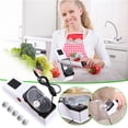 thumbnail image 2 of Aodebiao Double Sided Knife Sharpener, Kitchen Knife Sharpener Tool with Diamond & Wheels, Safe Non-Slip Base, Efficient Blade Sharpener for Home Chefs, Culinary, Hunting, Pocket Knives, 2 of 2