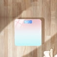 thumbnail image 3 of Rechargeable Digital Body Scale 26cm, Tempered Glass Electronic Weight Scale, High Precision Mini Bathroom Scale, 3 of 8