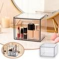 thumbnail image 1 of Transparent Stackable Storage Drawer Organizer With 44 Inch High Acrylic Container For Bathroom Cosmetics And Cabinet, 1 of 6