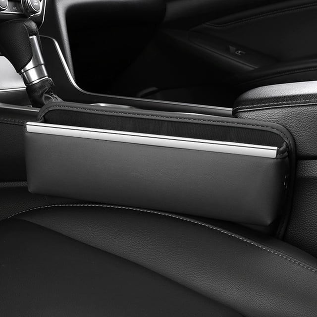 Chmadoxn Car Seat Filler Organizer, Multifunctional Car Seat Organizer, Auto Console Side Storage Box , Car Organizer Front Seat For Holding Phone, Sunglasses storage holder