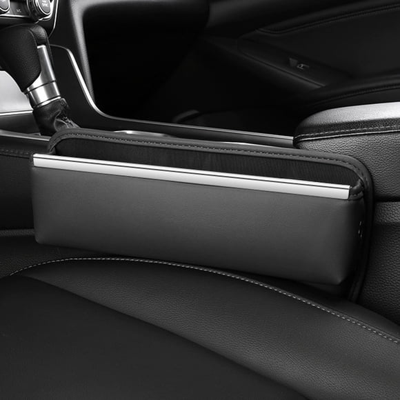 Yhmxh Accessoires de Voiture Organisateur de Remplissage pour Siège Auto, Organisateur Multifonction pour Siège Auto, Boîte de Rangement Latérale pour Console Auto, Organisateur de Siège avant pour Tenir Téléphone, Support de Rangement pour Lunettes de Soleil