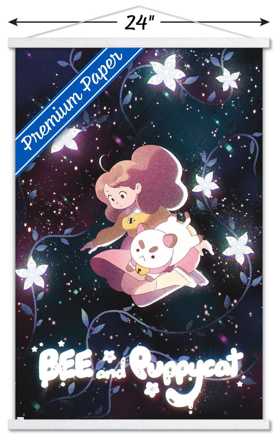 Bee And Puppycat - Space Flowers Key Art Wall Poster