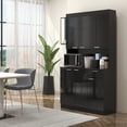 thumbnail image 2 of HOMCOM Armoire de Rangement pour Garde-Manger de Cuisine avec Tablette Réglable et Tiroir, 2 of 10