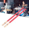 thumbnail image 1 of 2Pcs Drum Brush Drumstick Stick Mallet Bamboo Percussion Tool Instrument Accessory Set Kit, 1 of 8