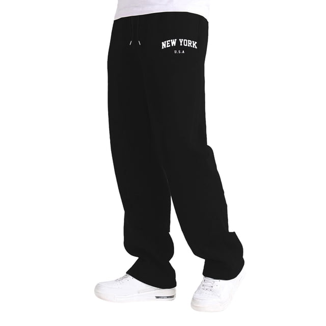 Boys And Girls Baggy Sweatpants Lightweight Straight Leg Athletic Pants With Pockets For Everyday Casual Outdoor Activities In Spring And Fall