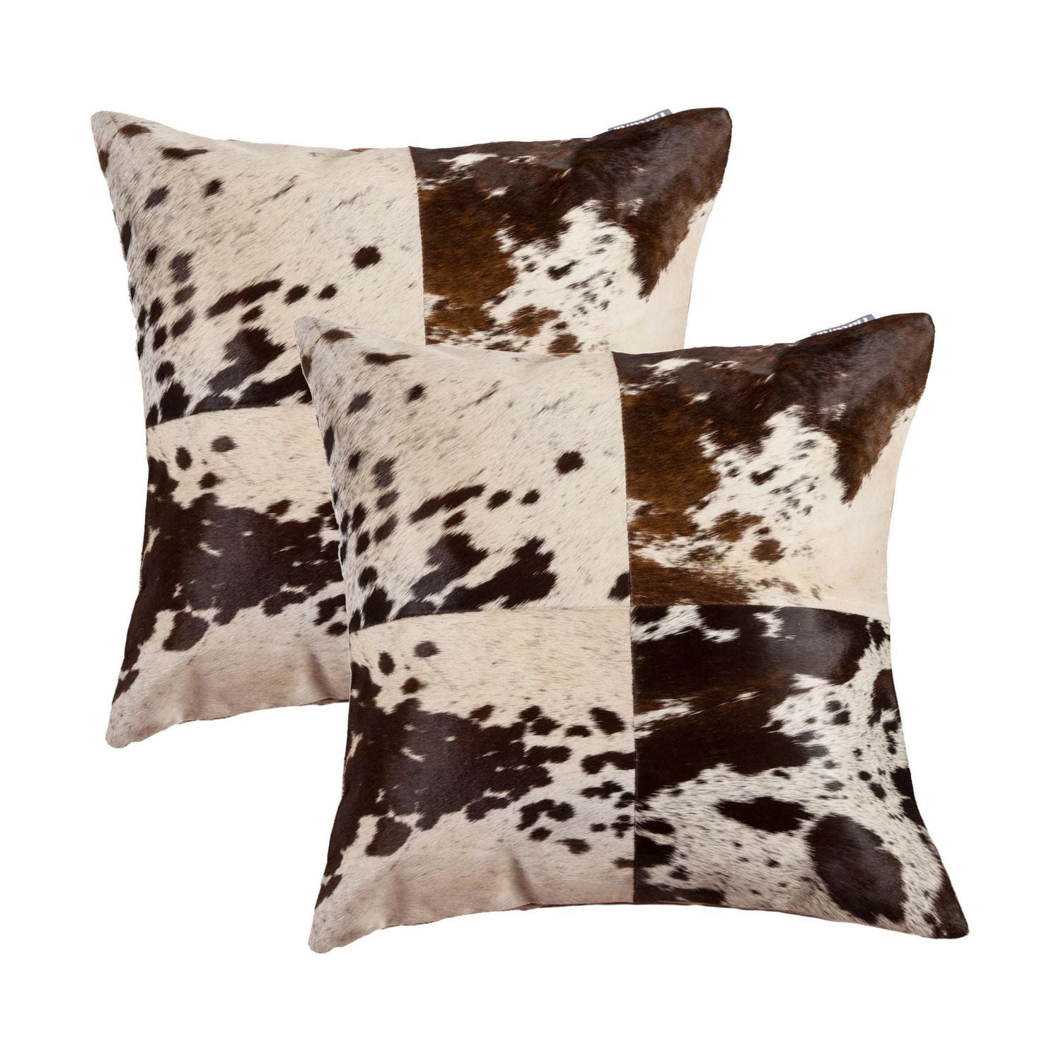 TORINO QUATTRO COWHIDE PILLOW 18"X18" 2-PACK