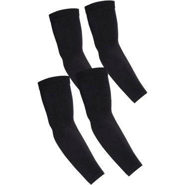 Tundralight 2 Paires de Manchons de Compression Protection UV Refroidissement Manchons de Soleil Tatouage Couverture de Bras de Basketball Football