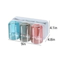 thumbnail image 3 of Birdeem Toothbrush Cup Holder Set for Bathrooms Toothbrush Holder Wall Mounted with Cup Dispenser with Toothbrush Cup Tray Bathroom Toothbrush Toothpaste Dispenser, 3 of 12