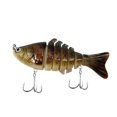 thumbnail image 4 of Almencla Leurres de Pêche avec Hameçon Crankbaits Leurres Durs Réalistes pour Perche Achigan Poisson-Chat Gris, 4 of 8