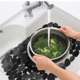 thumbnail image 4 of Sink Mat for Kitchen Sink | Flexible Pvc Sink Protector Pad | Cushion Dishware and Prevent Scratches | Cuttable Sink Bottom Liner for Stainless Steel Sink | Odorless and Easy To Clean, 4 of 9