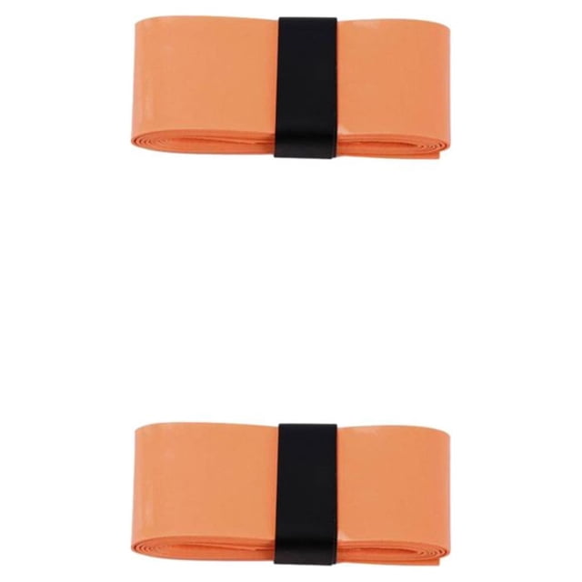 mmirethe Badminton Racket With Quick To Dry Technology - Long Lasting Grip Tape Multiple Surface Racket Over orange square pack 2Set