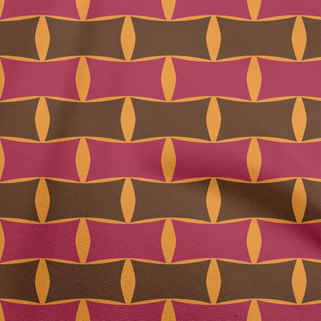 oneOone Velvet Magenta Fabric Floral Craft Projects Decor Fabric Printed By The Yard 58 Inch Wide