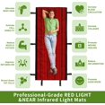 thumbnail image 3 of Large Size(63 * 27in) Whole Body Pain Relief Red Light Therapy Mat Device,Near Infrared Light Therapy Bed for Body,2520pcs red Lights ＆ Infrared Lights for Home use, 3 of 8