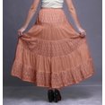 thumbnail image 3 of Bimba SkirtsForWomen Long Length Cotton Printed Maxi Boho Summer Skirt, 3 of 5