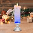 thumbnail image 3 of Meitianfacai Christmas Candle Colorful Colorful Crystal Candle Decoration, 3 of 3