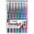 thumbnail image 3 of Precise V5 Roller Ball Stick Pen, Precision Point, Assorted Ink, .5mm, 7/Pack, 3 of 6