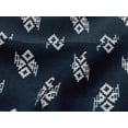 thumbnail image 4 of oneOone Viscose Jersey Fabric Geometric Kasuri Fabric Prints By Yard 60 Inch Wide, 4 of 5