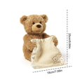 thumbnail image 4 of L'Ourson en Peluche Peek-a-boo, 4 of 5