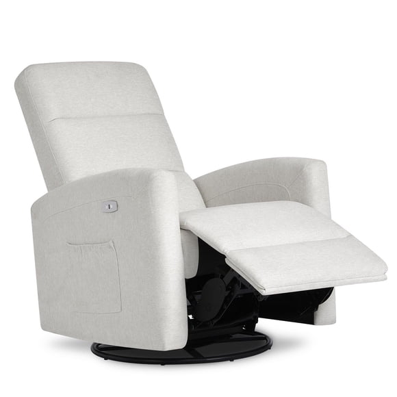 Remis à Neuf Dream On Me 6111P-SWC Berkley Fauteuil Berçant Rembourré / Fauteuil Inclinable Électrique / Fauteuil Pivotant Berçant / Fauteuil Berçant à Assemblage Facile