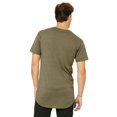thumbnail image 2 of BELLA+CANVAS T-Shirt Long pour Homme - 3006, P, Olive Chiné, 2 of 3