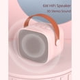 thumbnail image 4 of Mini Karaoke Machine BT Karaoke Speaker with Wireless Microphones, 4 of 8