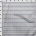 thumbnail image 4 of oneOone Rayon Medium Blue Fabric Stripes Craft Projects Decor Fabric Printed By The Yard 56 Inch Wide, 4 of 4