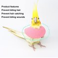 thumbnail image 4 of CBFFDC Dispositif de Retenue pour Oiseaux Collier de Récupération Ajustable pour Perroquet Anti-Morsure Protection contre les Blessures Attache Fixation Collier pour Oiseaux Accessoire pour Oiseau de Compagnie, 4 of 6