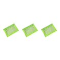 thumbnail image 3 of Decodeary Durable Pouch For Organizing Documents In Office Portable Zippered Pouch Fluorescent Green 3Set, 3 of 6
