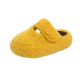 thumbnail image 1 of Birdeem Women's Multi-Color Shoes, Sweet & Cool Letters Design, Velvet Thick Sole, Height-Increasing, Fall & Winter Style, Comfortable Furry Half-Slippers, Women's Fall Clothes, Walking Shoes Women, 1 of 9