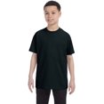 thumbnail image 1 of Gildan Heavy Cotton Youth 5.3 oz. T-Shirt, Large, BLACK, 1 of 1