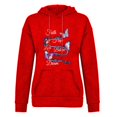 thumbnail image 1 of Penkiiy Sweat à Capuche pour Femmes Mode Manches Longues Imprimé avec Poche Décontracté Rouge Y2K Vêtements, 1 of 7