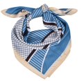 thumbnail image 2 of Womens Silk Like HeadTop for Fashion Pattern Large Square Satin Headscarf Wraps, 2 of 4