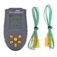 thumbnail image 1 of Digital Thermometer Meter DualChannel LCD Display Temperature Measuring Equipment HS6802, 1 of 1