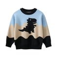 thumbnail image 1 of MEZZALL Baby Girl Sweater Newborn Infant O-Neck Knitted Sweatshirt Fall Spring Pullover Tops Versatile, 18-24 Months, 1 of 8