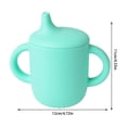 thumbnail image 2 of Yhmxh Kitchen Gadgets,,Kitchen Storage Silica Gel Water Cup Infant Learning Drink Cup Duckbilleded Cup Avoidance Drop And Leak Proof Children's Tableware Set Silica Gel Cup Duckbill Cup, 2 of 5