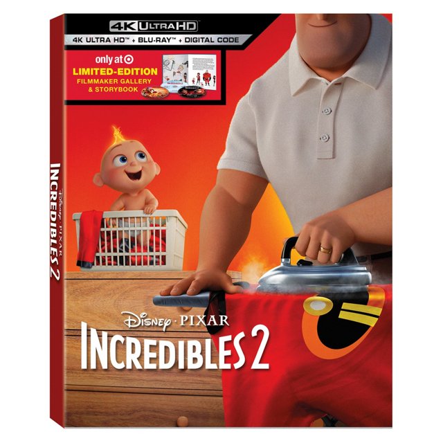 Incredibles 2 (2018) 4K UHD + Blu-ray + Digital (New Open Box)